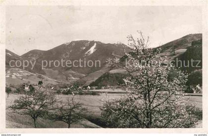 Muenstertal Schwarzwald Belchen