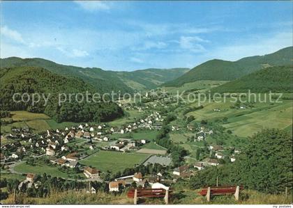Muenstertal Schwarzwald Panorama