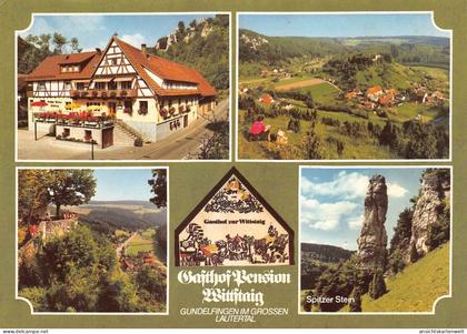 Münsingen-Gundelfingen Gasthof Wittstaig Mehrbildkarte gl1983 #186.348