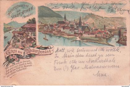 Neckargemuend Neckargemuend Restaurant Stadt Athen x / Neckargemuend /Heidelberg Stadtkreis