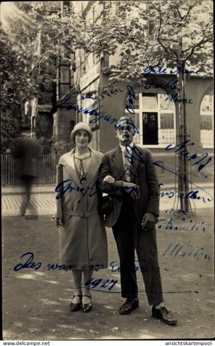 Photo CPA Kornwestheim in Württemberg, Ehepaar, Portrait