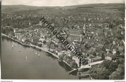 Überlingen - Luftaufnahme - Foto-Ansichtskarte - Verlag Lauterwasser Überlingen