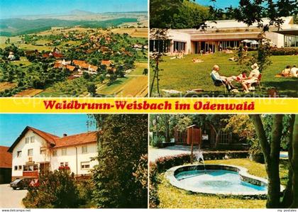 Waldbrunn Odenwald Panorama Kurpark Brunnen