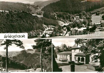 Wurzbach Landschaftspanorama Gaststaette Hotel