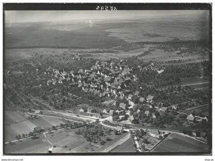 ZZ-5717/ Heimerdingen bei Ditzingen  Foto Luftbild 18 x 13  cm ca.1935
