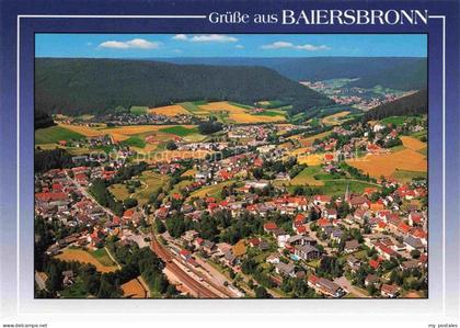 Baiersbronn Schwarzwald Fliegeraufnahme