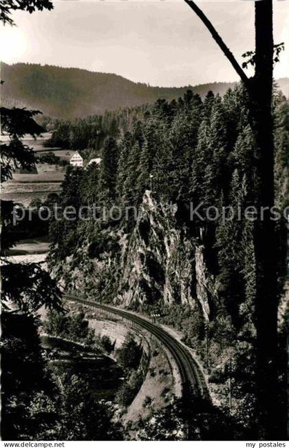 Schwarzenberg Baiersbronn Bahnstrecke