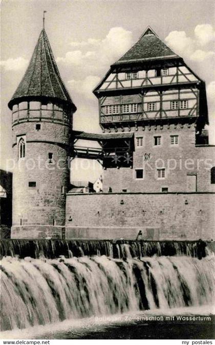 Balingen Zollerschloss mit Wasserturm