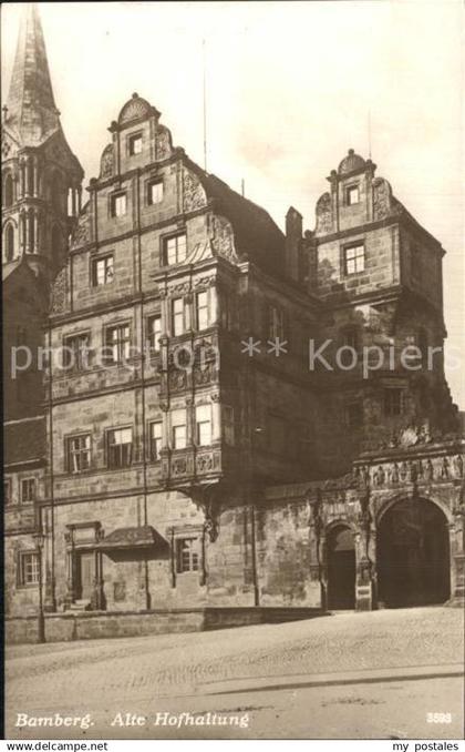 42561268 Bamberg Alte Hofhaltung Bamberg