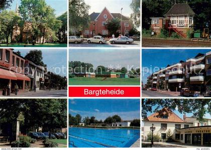 Bargteheide Rathaus Bahnhof Strassenpartien Park Freibad Kleines Theater