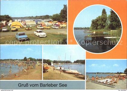 72157391 Barleben Camping am Barleber See Strand Teilansichten Barleben