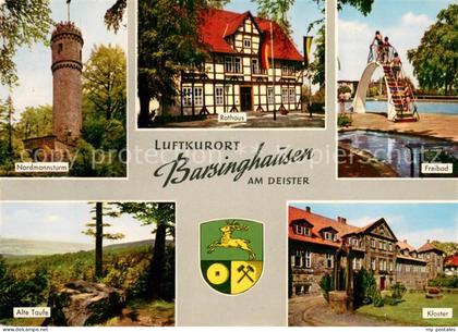 Barsinghausen Nordmannsturm Rathaus Freibad Alte Taufe Landschaftspanorama Klost