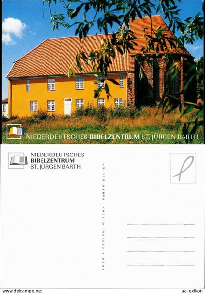 Ansichtskarte Barth Niederdeutsches Bibelzentrum St. Jürgen 2000