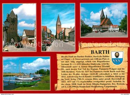 Barth Marktplatz Marienkirche Seglerhafen Dammtor