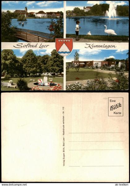 Ansichtskarte Bad Laer Mehrbildkarte mit Ortsansichten Kuranlagen 1965