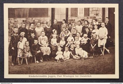 Bissendorf, Jeggen, Kinderheimstätte, Gruppenaufnahme