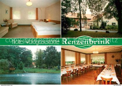 Bramsche Hase Hotel Waldgaststaette Renzenbrink Fremdenzimmer Festsaal Teich