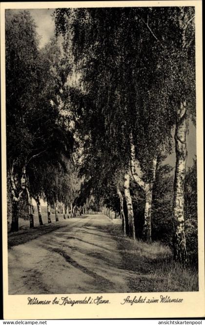 CPA Burgwedel in Niedersachsen, Anfahrt zum Würmsee