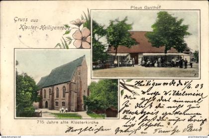 CPA Heiligenrode Stuhr in Niedersachsen, Kloster Heiligenrode, Pleus Gasthof, Klosterkirche