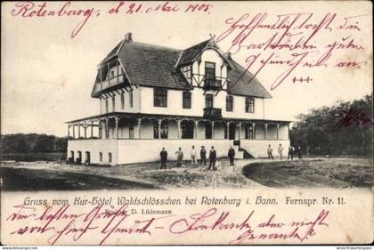 CPA Rotenburg in Hannover Rotenburg an der Wümme, Kurhotel Waldschlösschen