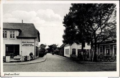 CPA Zetel in Oldenburg Friesland, Straßenpartie