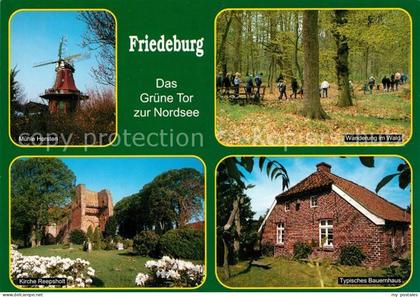 Friedeburg Ostfriesland Bauernhaus Kirche Reepsholt Muehle Horsten