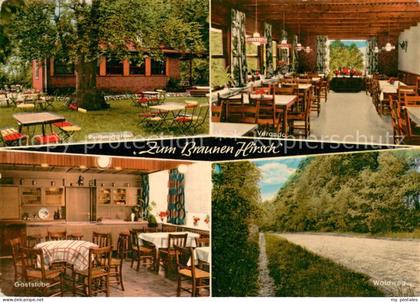 Friedeburg Ostfriesland Gaststaette Zum brauen Hirsch Kaffeegarten Veranda Gasts