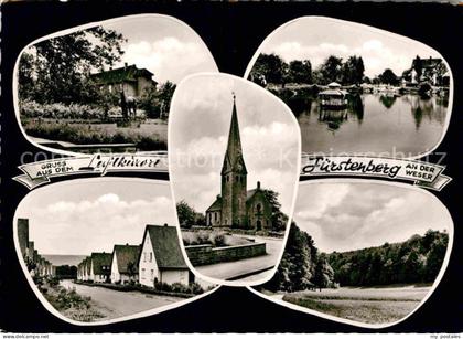 Fuerstenberg Weser Teilansichten