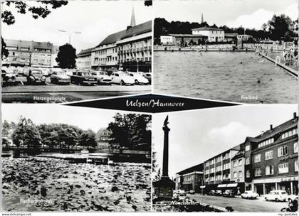 Uelzen Lueneburger Heide Uelzen Herzogenplatz Freibad Fischerhofteich