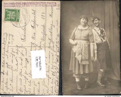 127611,Karneval Fasching Fasnacht Kostüme aus Eschenbach Wolframs Eschenbach Ansbach