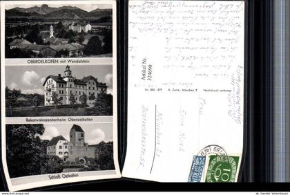 324690,Oberelkofen m. Wendelstein Rekonvaleszentenheim Schloss b. Grafing