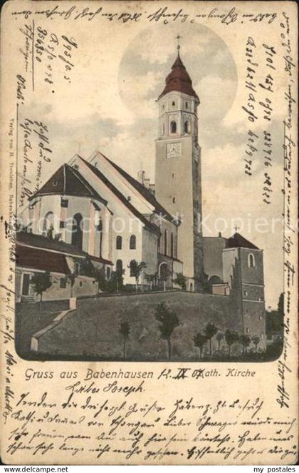 42601111 Babenhausen Schwaben Katholische Kirche Babenhausen