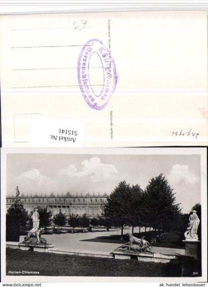 515141,Herrenchiemsee Schloss Statuen
