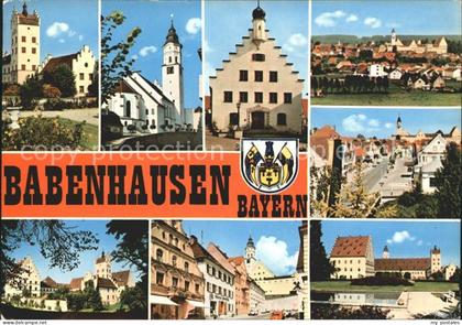 72136826 Babenhausen Schwaben Ortsansichten  Babenhausen