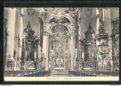 AK Roggenburg, Inneres der Kirche