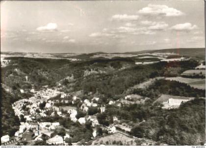 Bad Berneck Berneck Fichtelgebirge Fliegeraufnahme ungelaufen ca. 1965
