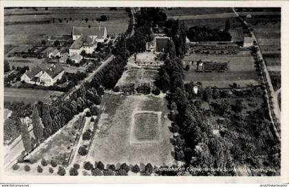 CPA Gerolzhofen in Unterfranken, Luftaufnahme, Schwimmbad, Sportplatz, Gerolzhofen