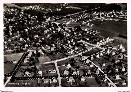 CPA Gräfelfing in Oberbayern, Fliegeraufnahme