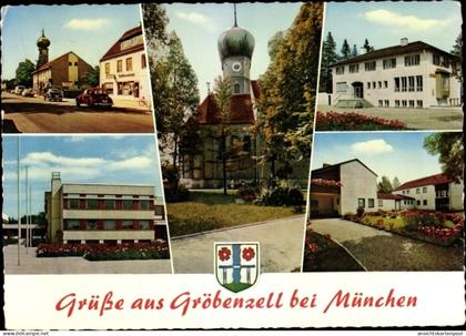 CPA Gröbenzell Oberbayern, Ortsansichten