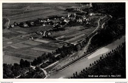 CPA Illerzell Vöhringen in Schwaben, Fliegeraufnahme