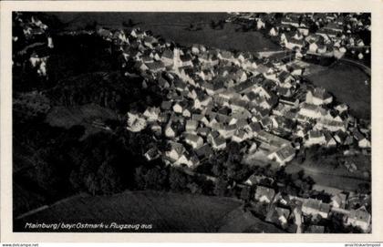 CPA Mainburg im Hallertau Niederbayern, Luftaufnahme