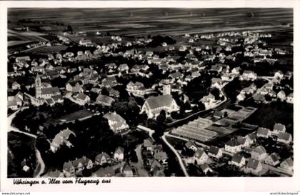 CPA Vöhringen an der Iller Schwaben, Fliegeraufnahme