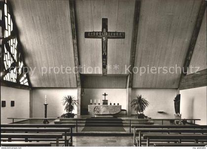 Fessenheim Wechingen Christkoenigskirche Inneres