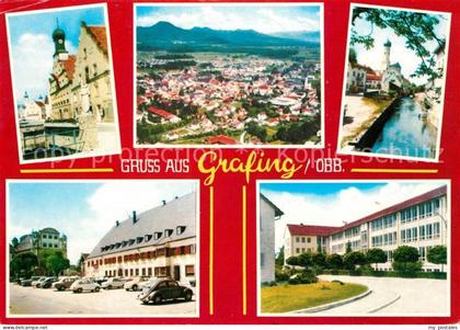 Grafing Oberbayern Fliegeraufnahme