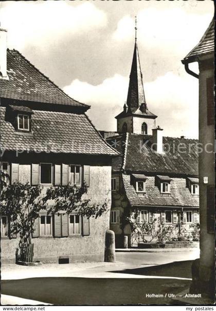 Hofheim Unterfranken Altstadt