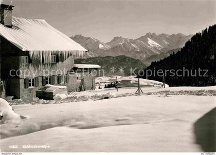 Ofterschwang Kahlrueckenalpe Bergheim