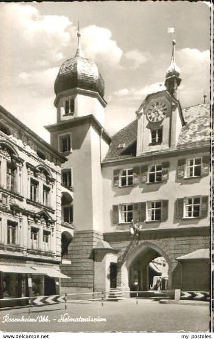 Rosenheim Bayern Rosenheim Museum o 1958