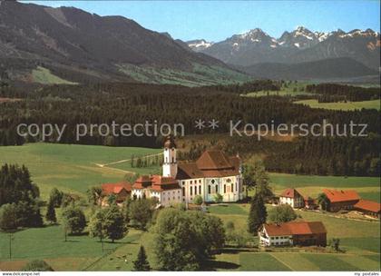 Wies Steingaden Die Wies Wallfahrtskirche Fliegeraufnahme
