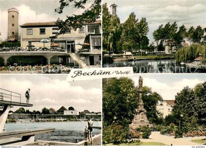 Beckum  Westfalen Teich Schwimmbad Denkmal