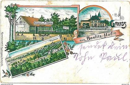 18122 - Ansichtskarten VINTAGE POSTCARD - Deutschland GERMANY -  - GRUSS AUS: BEELITZ - HOF 1899